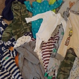 Lot Bundle 3-6 mos Baby Boy Clothing, 33 pcs